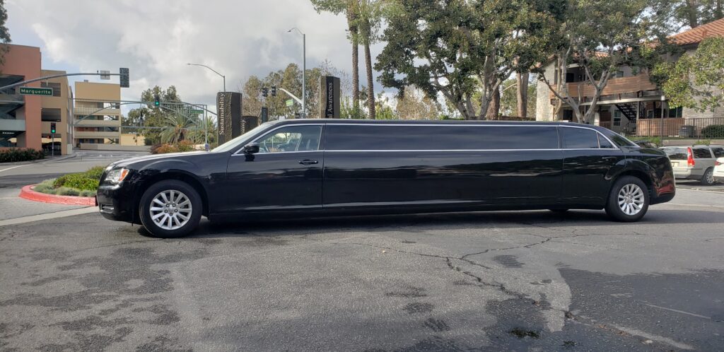 Black Chrysler Limo
