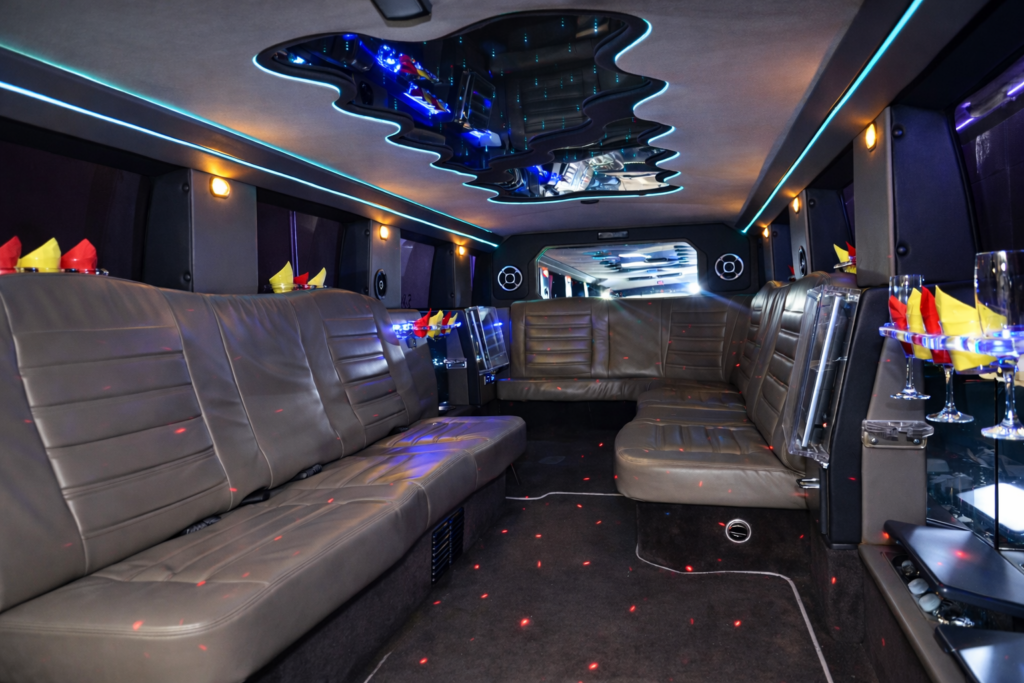 Hummer Limousine Interior
