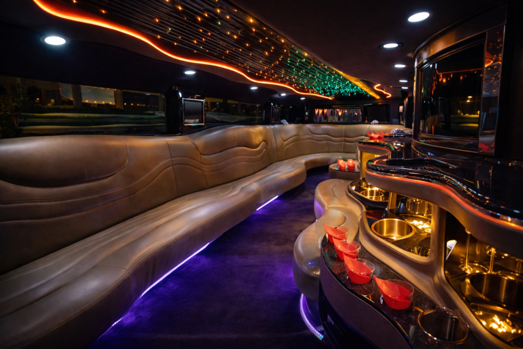 Hummer Limousine Interior