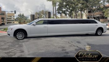 White Chrysler Limousine Service